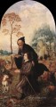 St Anthony with a Donor Jan Mabuse
